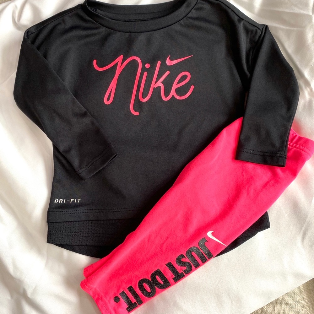 Girls 12 month Nike dri-fit outfit